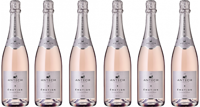 Bottle of Antech Emotion Cremant de Limoux Rose 2019 6 Flesjes Geval wine 0 ml