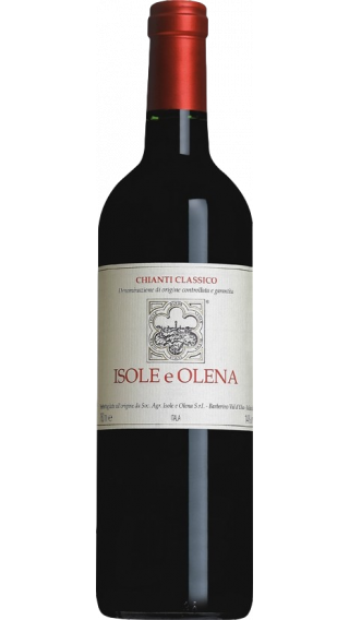 Bottle of Isole e Olena Chianti Classico 2015 wine 750 ml