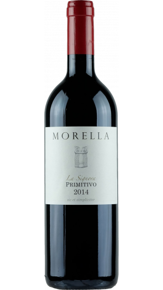 Bottle of Morella La Signora Primitivo 2015 wine 750 ml