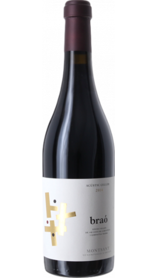 Bottle of Acustic Celler Brao 2017 wine 750 ml