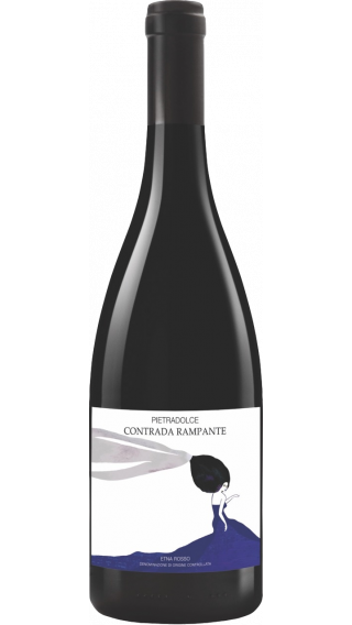 Bottle of Pietradolce Contrada Rampante Etna Rosso 2018 wine 750 ml