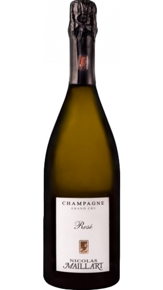 Bottle of Champagne Nicolas Maillart Rose Grand Cru wine 750 ml