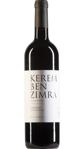 Bottle of Adir Kerem Ben Zimra Cabernet Sauvignon 2020 wine 750 ml