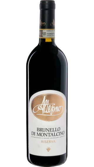 Bottle of Altesino Brunello di Montalcino Riserva 2015 wine 750 ml