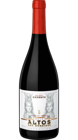 Bottle of Altos Las Hormigas Malbec Reserva 2021 wine 750 ml