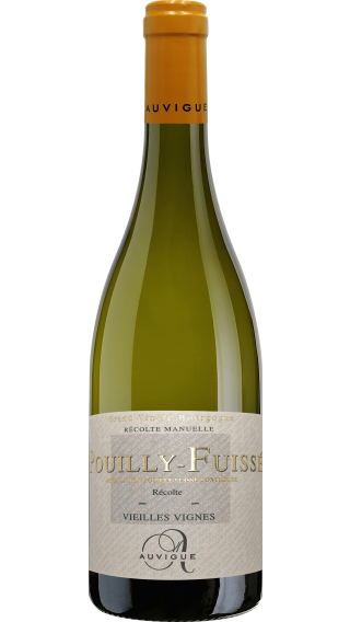 Bottle of Auvigue Pouilly-Fuisse Vieilles Vignes 2021 wine 750 ml