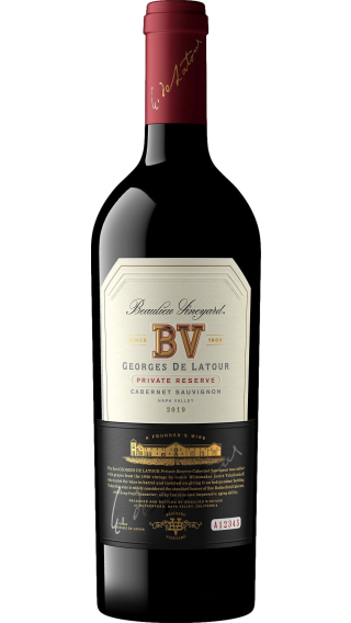Bottle of Beaulieu Vineyard Georges de Latour Privat Reserve 2019 wine 750 ml