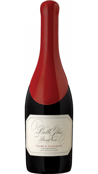 Bottle of Belle Glos Clark & Telephone Pinot Noir 2020 wine 750 ml