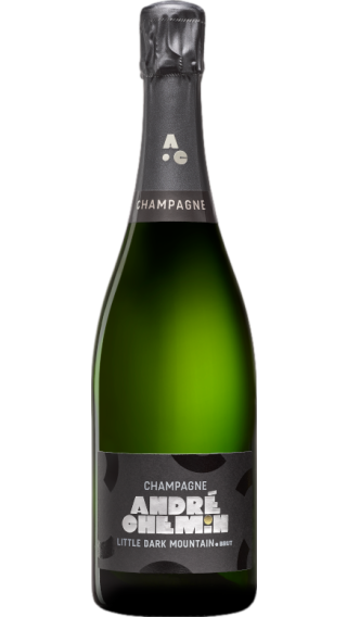 Bottle of Champagne Andre Chemin Little Dark Mountain wine 750 ml