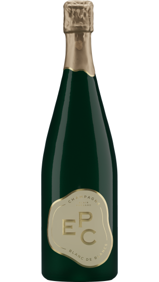 Bottle of Champagne EPC Blanc de Blancs Brut wine 750 ml