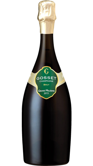 Bottle of Champagne Gosset Grand Millesime Brut 2015 wine 750 ml