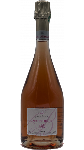 Bottle of Champagne Paul Berthelot Cuvee Rose wine 750 ml