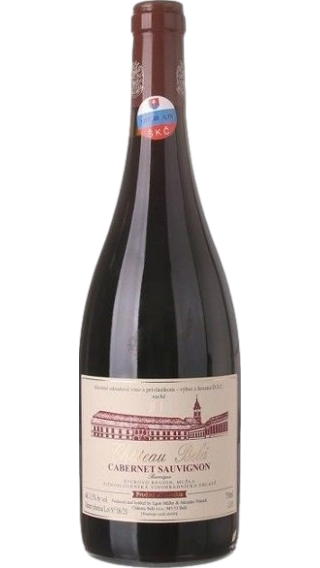 Bottle of Chateau Bela Egon Muller Cabernet Sauvignon 2018 wine 750 ml
