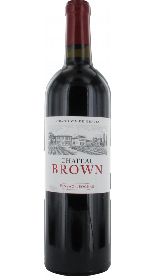 Bottle of Chateau Brown 2016 wine 750 ml