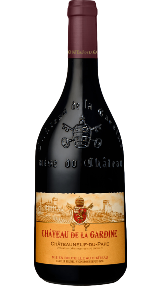 Bottle of Chateau de la Gardine Chateauneuf Du Pape 2020 wine 750 ml