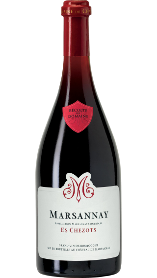 Bottle of Chateau de Marsannay Marsannay Es Chezots 2021 wine 750 ml