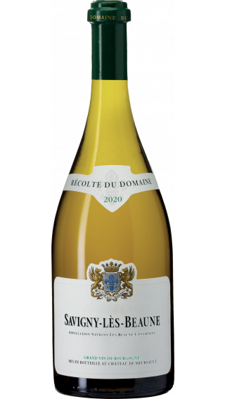 Bottle of Chateau de Meursault Savigny les Beaune Blanc 2020 wine 750 ml