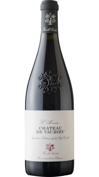 Bottle of Chateau de Vaudieu Chateauneuf du Pape L'Avenue 2022 wine 750 ml