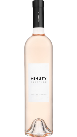 Bottle of Chateau Minuty Prestige Rose 2022 wine 750 ml