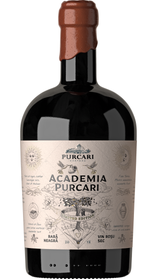 Bottle of Chateau Purcari Academia Rara Neagra 2020 wine 750 ml
