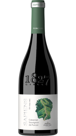 Bottle of Chateau Purcari Sapiens Cabernet Sauvignon 2021 wine 750 ml