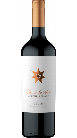 Bottle of Clos de los Siete 2019 wine 750 ml