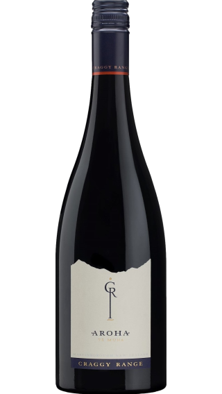 Bottle of Craggy Range Aroha Pinot Noir 2019 wine 750 ml