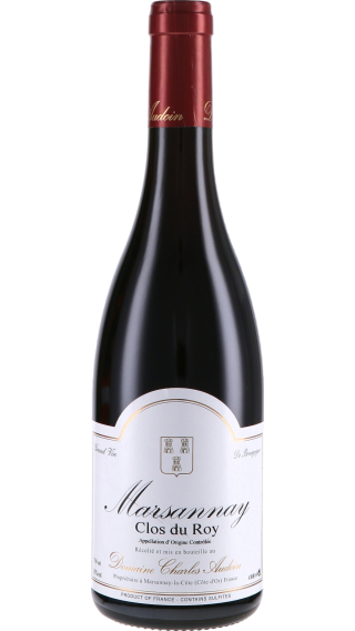 Bottle of Domaine Charles Audoin Marsannay Clos du Roy Rouge 2017 wine 750 ml