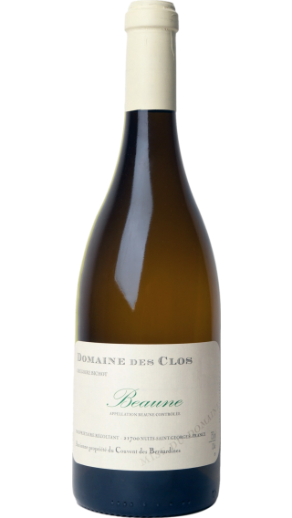 Bottle of Domaine des Clos Beaune Blanc 2022 wine 750 ml