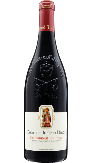 Bottle of Domaine du Grand Tinel Chateauneuf Du Pape 2021 wine 750 ml