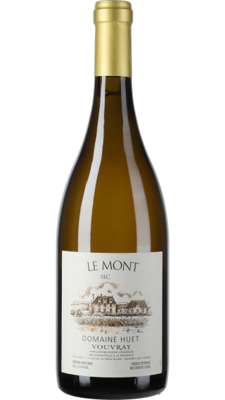 Bottle of Domaine Huet Vouvray Le Mont Sec 2022 wine 750 ml
