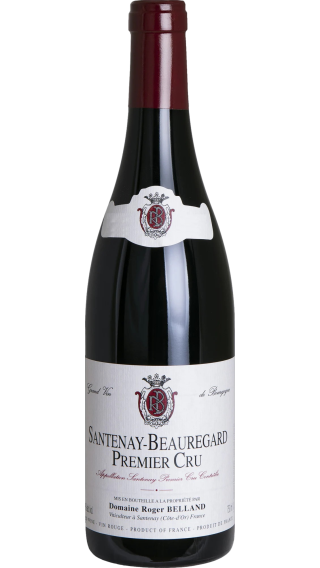 Bottle of Domaine Roger Belland Santenay Beauregard Premier Cru 2022 wine 750 ml