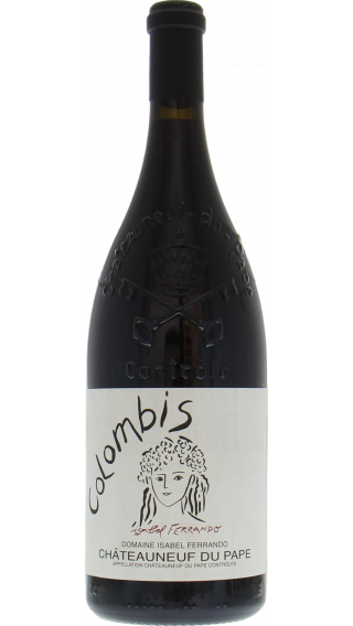 Bottle of Domaine St Prefert Chateauneuf du Pape Colombis 2019 wine 750 ml