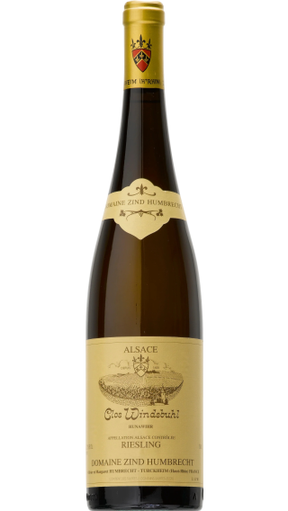 Bottle of Domaine Zind-Humbrecht Riesling Clos Windsbuhl 2022 wine 750 ml