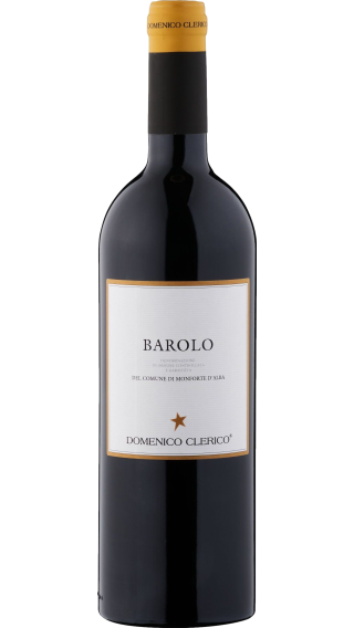 Bottle of Domenico Clerico Barolo 2019 wine 750 ml