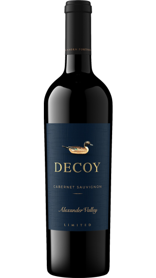 Bottle of Duckhorn Decoy Limited Alexander Valley Cabernet Sauvignon 2019 wine 750 ml