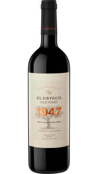 Bottle of El Esteco Old Vines Cabernet Sauvignon 2019 wine 750 ml