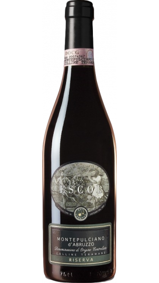 Bottle of San Lorenzo Escol Montepulciano d'Abruzzo Riserva 2013 wine 750 ml