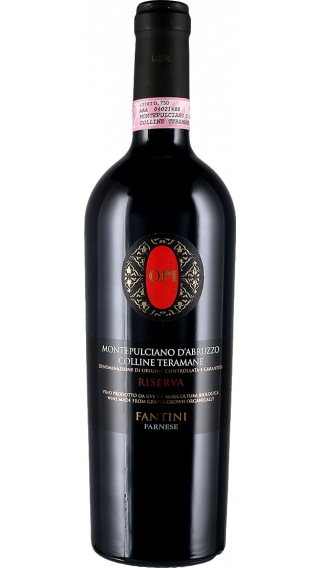 Bottle of Farnese Opi Montepulciano d'Abruzzo Colline Teramane Riserva 2012 wine 750 ml