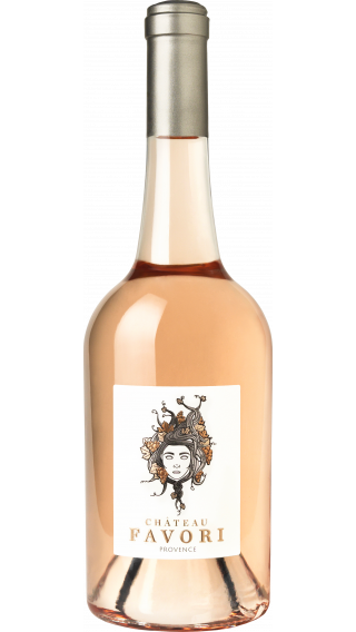 Bottle of Favori Chateau Favori Provence 2021 wine 750 ml