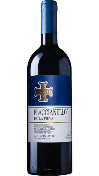 Bottle of Fontodi Flaccianello della Pieve 2014 wine 750 ml