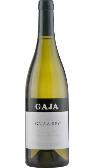 Bottle of Gaja Gaia & Rey Chardonnay 2021 wine 750 ml