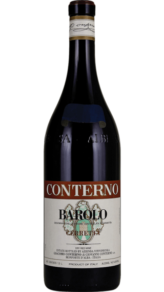 Bottle of Giacomo Conterno Barolo Cerretta 2017 wine 750 ml