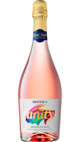 Bottle of Invivo X Unity Prosecco Rose wine 750 ml