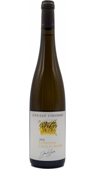 Bottle of Jean-Luc Colombo Cotes Du Rhone La Redonne 2019 wine 750 ml