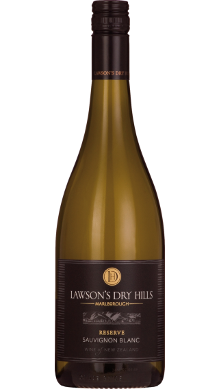 Bottle of Lawson's Dry Hills Sauvignon Blanc Reserve 2023 wine 750 ml