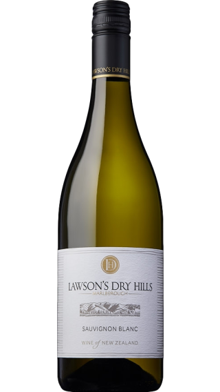 Bottle of Lawson's Dry Hills Sauvignon Blanc 2023 wine 750 ml