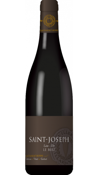 Bottle of Les Vins de Vienne Saint-Joseph Le Biez 2019 wine 750 ml