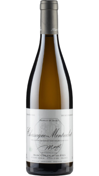 Bottle of Marc Colin et Fils Chassagne Montrachet Margot 2021 wine 750 ml