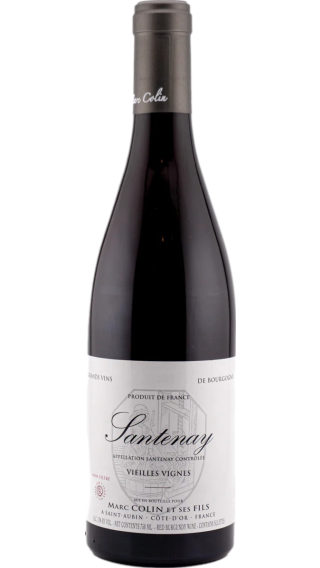 Bottle of Marc Colin et Fils Santenay Vieilles Vignes 2017 wine 750 ml